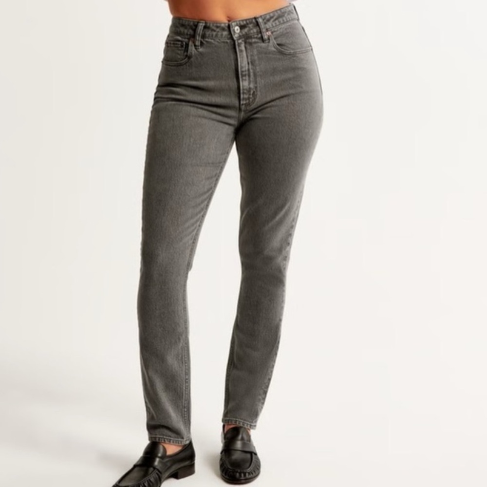 abercrombie and fitch the skinny high rise gray new size  26 (2s) short